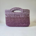 Jade Top Handle Clutch - Lilac/Purple