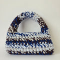 Topaz Pochette - Blue & Brown