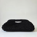 Sapphire Clasp Clutch - Distressed Black