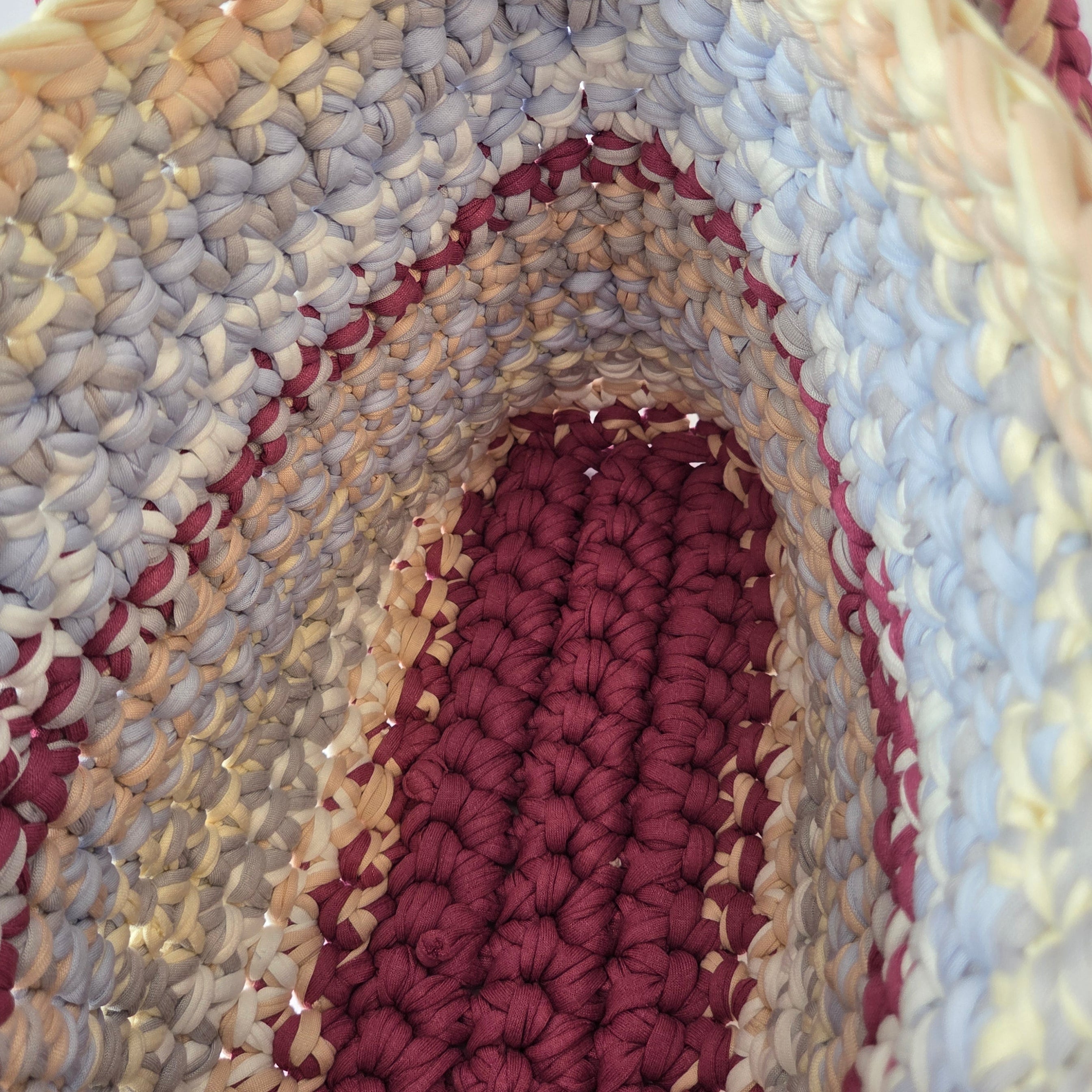 Opal Tote - Mauve & Pastels