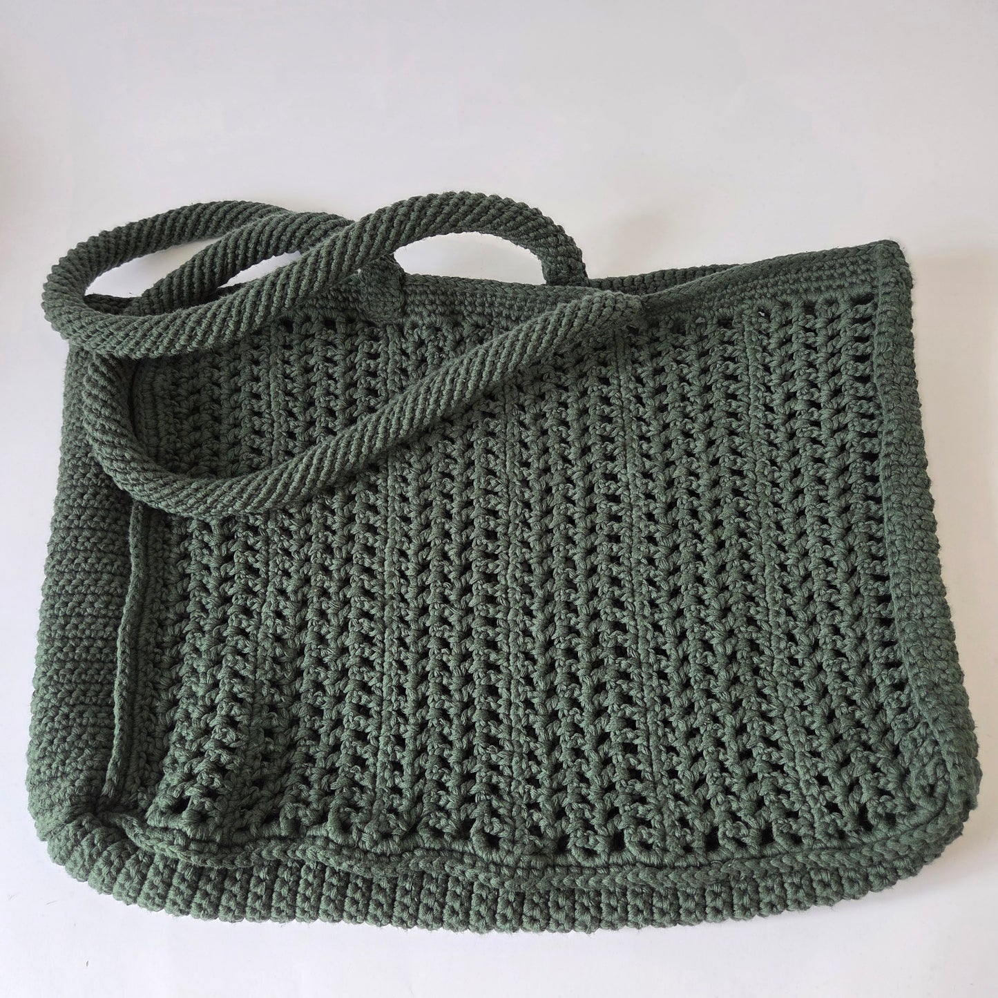 Peridot Tote - Dark Green