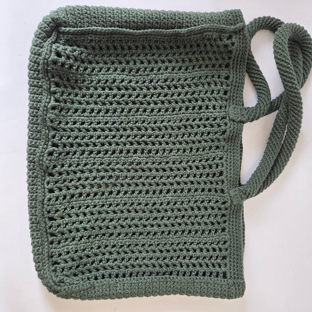 Peridot Tote - Dark Green