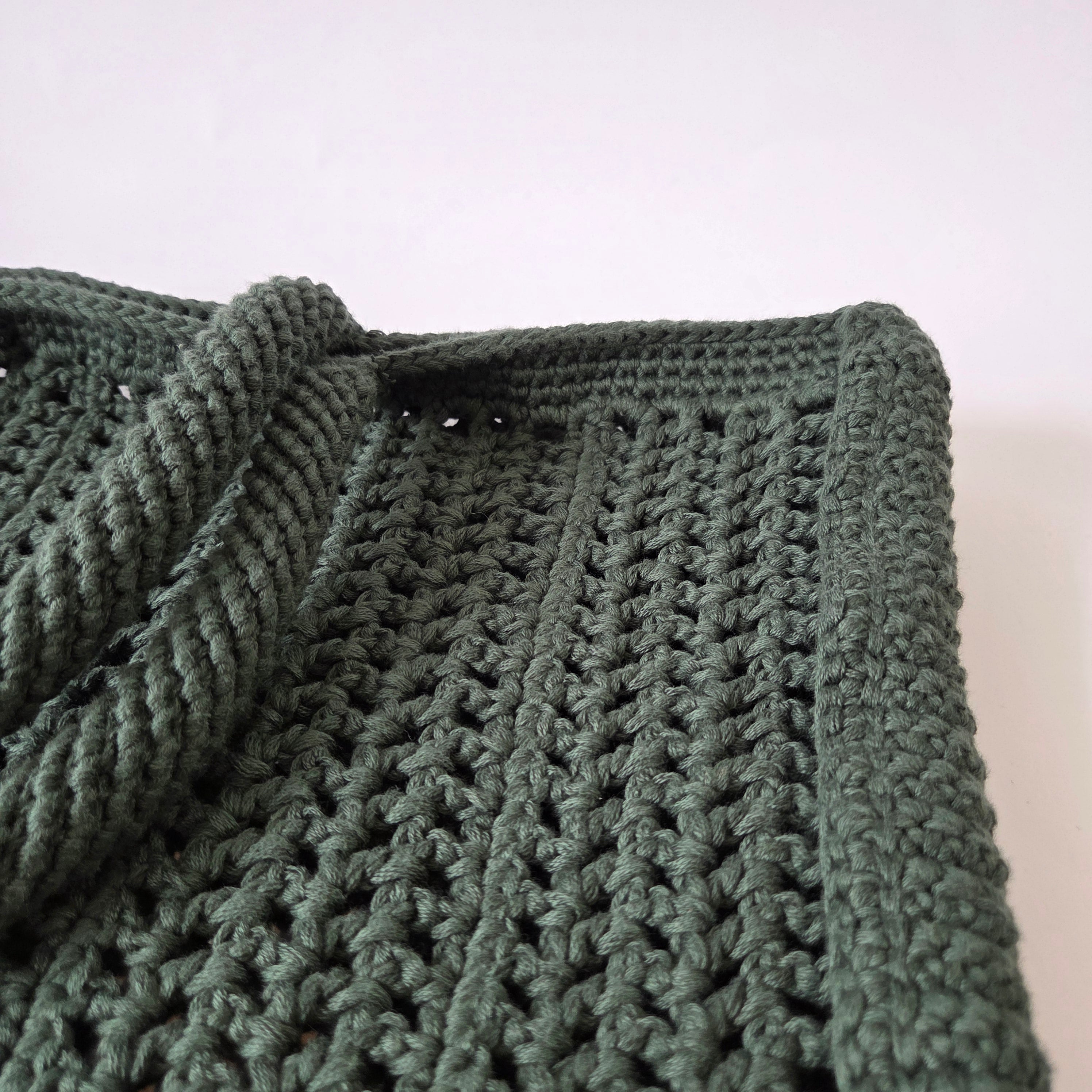 Peridot Tote - Dark Green