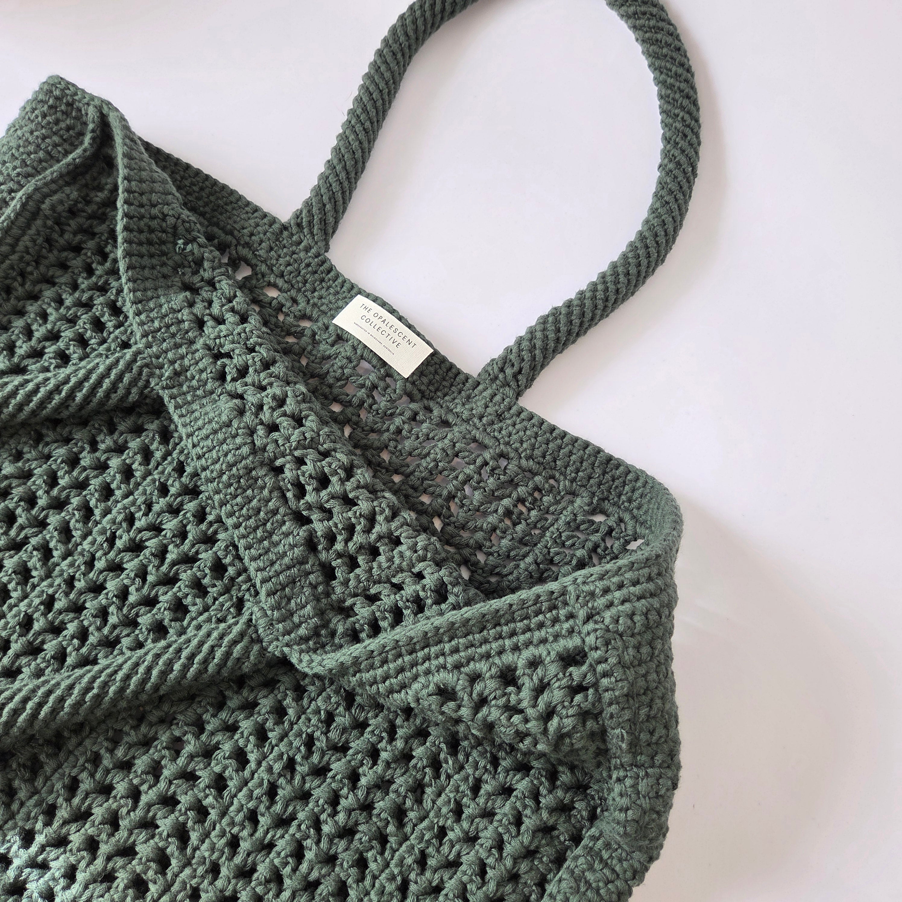 Peridot Tote - Dark Green