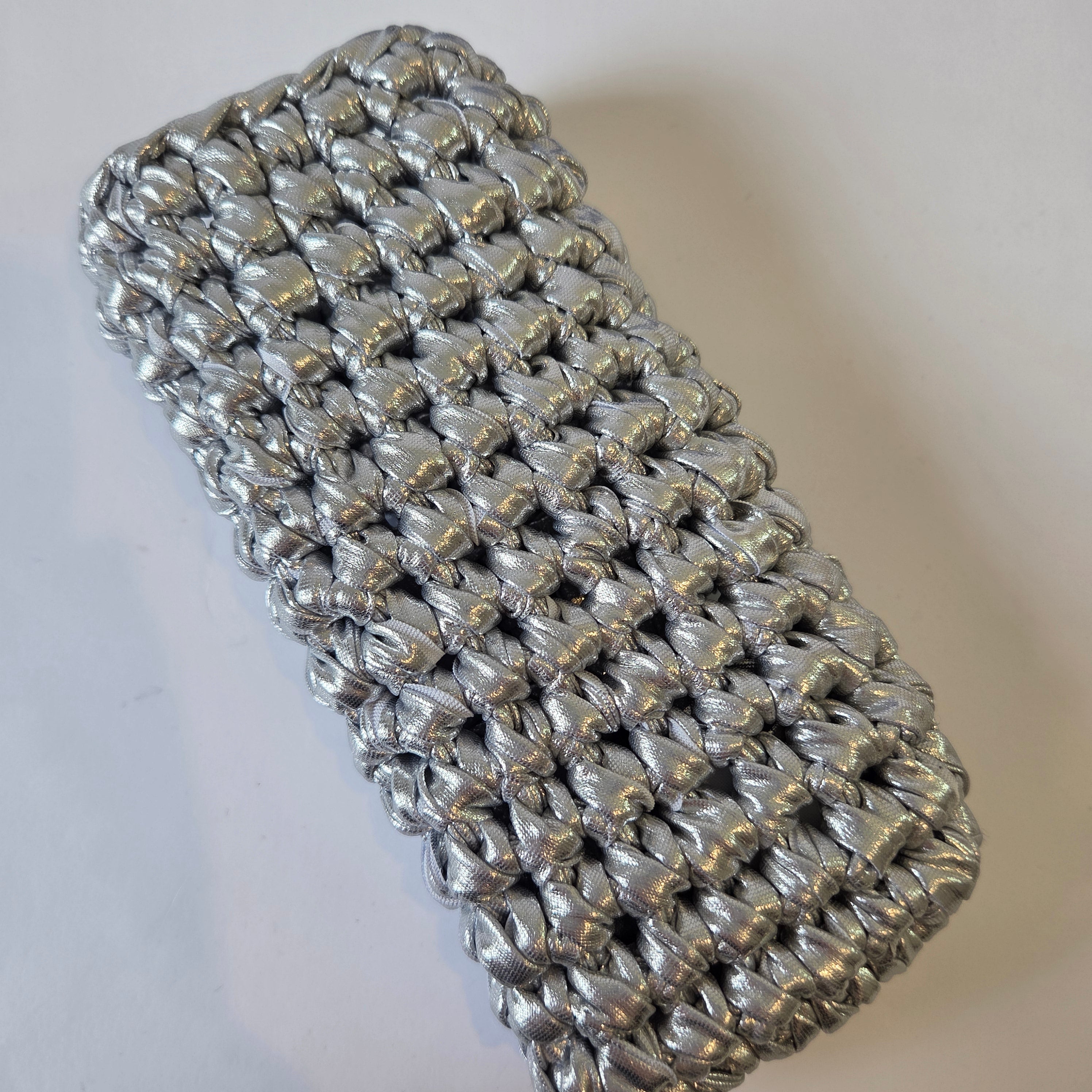 Halite Glasses Holder - Metallic Silver