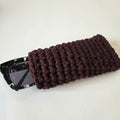Halite Glasses Holder - Chocolate Brown