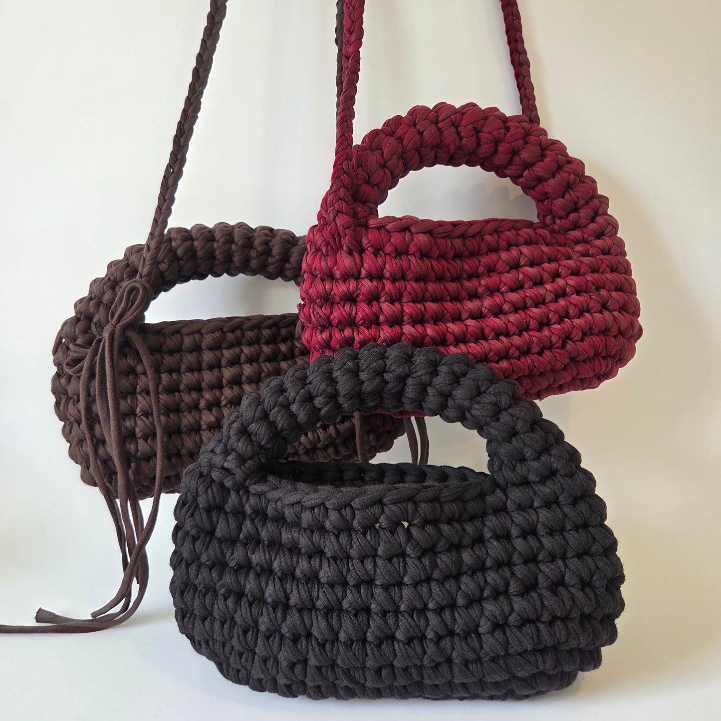 Garnet Crossbody / Clutch - Chocolate Brown