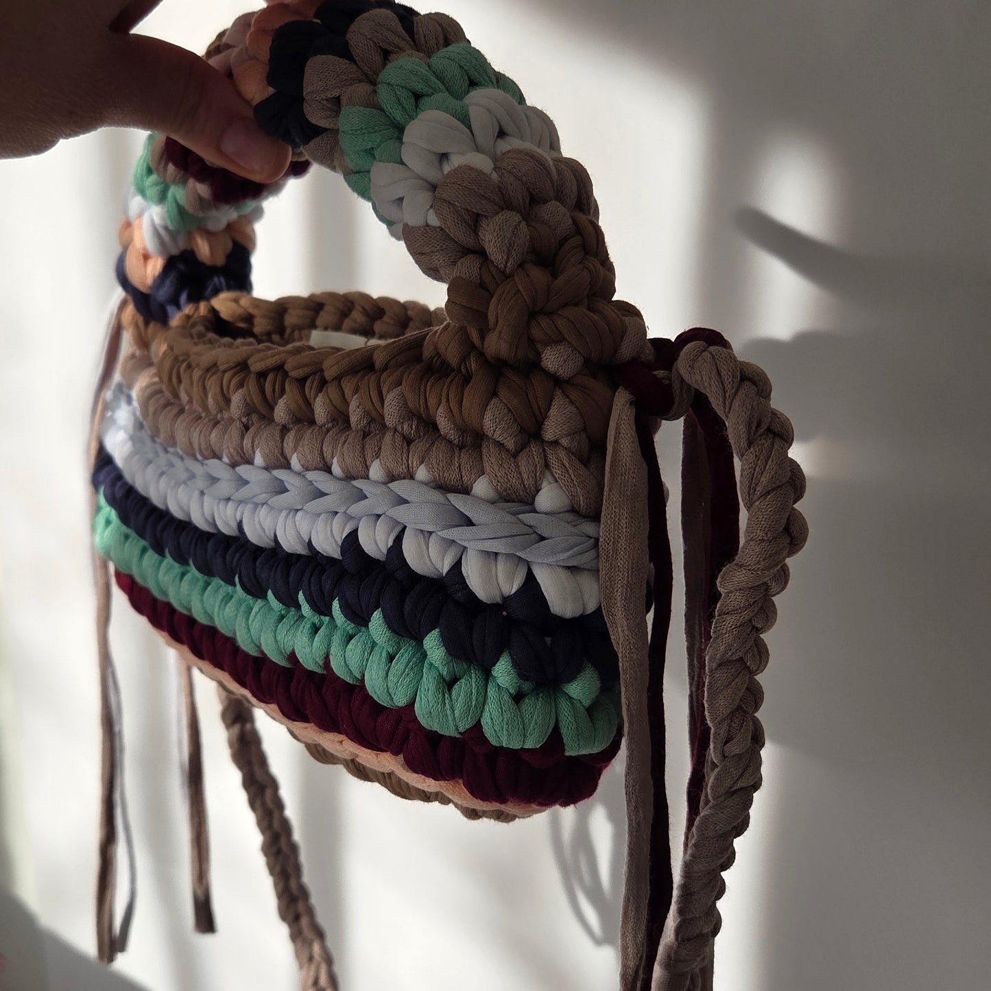 Garnet Crossbody / Clutch - Beach multicoloured